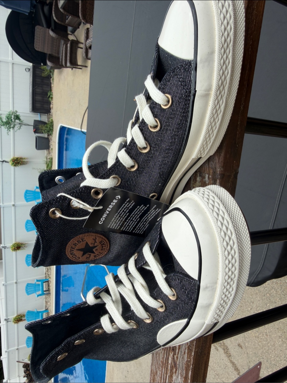 Converse Chuck Taylor All Star High Top Sneakers - Denim